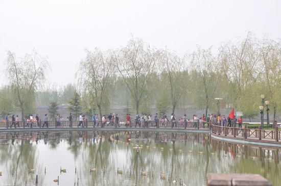 山東高密紅纓向陽幼兒園春季親子系列活動